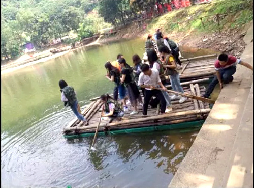 十一”小長假，圳興模具公司員工深圳九龍生態農業園一日游